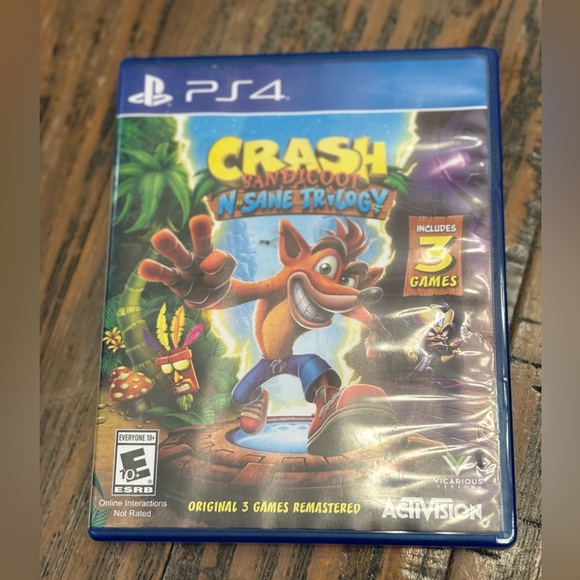 Sony Other - PS4Crash Bandicoot N-Sane Trilogy